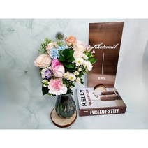 [꽃메일] 생화택배 꽃배달 꽃선물 꽃구독 꽃시장 화훼농가돕기 랜덤꽃 미니꽃다발 기념일 꽃배달싼곳 꽃정기구독 S, 선물 포장