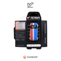 GRUV GEAR 프렛랩 스트링뮤터 FretWraps World Flag [Red-White-Blue], Small