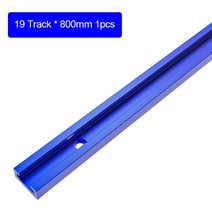 목재톱300-800mm 3/4 인치 알루미늄 합금 T 트랙 T-슬롯 슬라이드 마이터 DIY 목공 슈트 레일 톱/라우터 테, 04 1Pc 800mm T-track