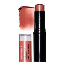 Revlon의 블러시 스틱 포토레디 인스타 블러쉬 페이스 메이크업 크림 투 파우더 포뮬라 하이 임팩트 컬러 모이스처라이징 크리미 포뮬러 300 로즈 골드 키스 32.6g, Berry Kiss