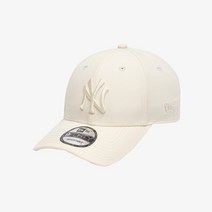 [국내정식매장] 뉴에라 모자 공식스토어 MLB 베이직 토널 뉴욕 양키스 볼캡 아이보리 12718144