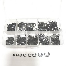 공구1.5-6mm 강철 이클립 고정링 스패너 키트 550P