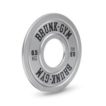 브렁크 경량 바벨 저중량 원판 세트, 0.5KG(2개1세트), 1개