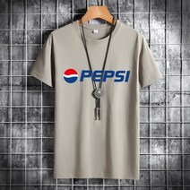 여름남자반팔티셔츠 트렌드 와이드 루즈핏 순면티셔츠 2022 신 DT4416 펩시콜라 P1 5 4997391980