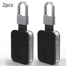 애플워치보조배터리 Apple Watch용 휴대용 무선 전원 은행 충전기 7 6 5 4, 2개