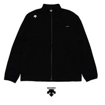 데상트_ 데상트 ACHROMATIC 스트레치 우븐 웜업 자켓 SO123TWT21BLK