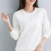 지나홈 여성 기모 맨투맨