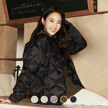 [지오다노] 05372912 여 초경량 미드렝스 자켓 372912