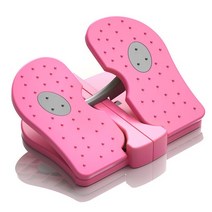 밸런스보드 코어 미니 다리 운동 보드 휴대용 트레이너 발 의자 피트니스 장비 스탠드 슬리밍 견고한 미끄, 03 분홍색