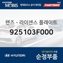 렌즈-라이센스 플레이트 램프 (925103F000) 현대모비스 부품몰 쏘나타YF 아반떼XD 아반떼HD I30/I30CW