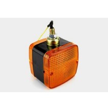 지게차 라이트 신제품 12V 지게차 경고 양면 방향 지시등 브레이크 프론트 헤드 라이트, 한개옵션0