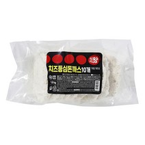 식자재왕 치즈등심돈까스 1.8kg, 2개