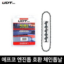에프코 엔진톱 전용 체인톱날 호환 교체날 16인치 18인치 칼날 전기톱날 기계 117E 119E, 73x34