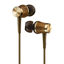 일본 JVC 제이브이씨 HA-FW7 우드 나무 인이어 이어폰, 브라운