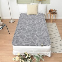 해든마루 전기요 눈꽃송이 연그레이 슈퍼싱글 워셔블, 단품