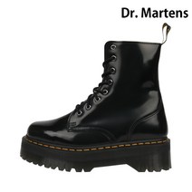 닥터마틴 제이든 8홀 블랙 폴리시드 스무스 R15265001