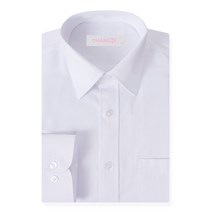 체인지 남성용 긴팔 화이트 빅사이즈 스판 와이셔츠