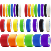 마스킹테이프 12mm 15mm 24mm 48mm x 10M 8컬러 아이보리, 12mm x 10M, 오렌지, 1개