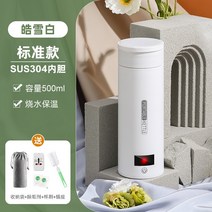 겸용 전기포트 충전식 보온병 물 끓이는 텀블러 휴대용 소형, 304 표준 모델 - 해외 모델 - 12H 온도 조절