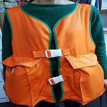 대피용조끼 신생아 대피 조끼 방염조끼 안전보호조끼