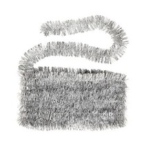 이케아 크리스마스 트리 장식 가랜드 실버 수술 6M