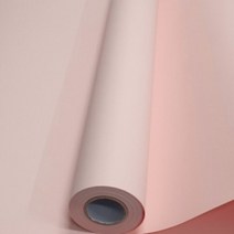 [포장용품 포장지] 밍크지롤 - 1연핑크 (52cmx20m 120g) 고퀄리티 종이포장지 꽃다발 선물 포장 원예 진급선물포장 고급포장지