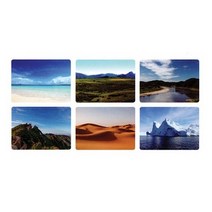 지구의 표면 붙임딱지(6종1조)지학사3-1실험관찰83p