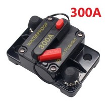 50A 60A 80A 100A 150A 200A 250A 300A Amp 자동차 자동 오디오 해양 보트 DC 회로 차단기 12V/24V/48V, [10] 150A, 10 150A