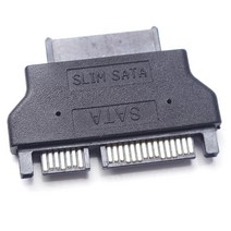 외장형 씨디롬 DVD 플레이어 odd Slimline sata 어댑터 직렬 ata 7+15 22pin 남성-슬림 7+6 13pin 여성 어댑터 데스크탑 노트북 hdd 196, 협력사