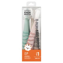 케이맘 키즈 칫솔 1단계 6p, 퍼스트피치 퍼스트브라운 퍼스트민트, 1세트