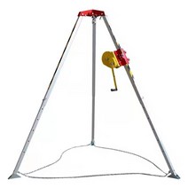 구조용삼각대 주상안전대 작업장 전기 인명구조 리프트 12 24V, 24V 전기 구조삼각대