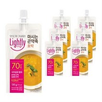 청정원 라이틀리 마시는 곤약죽 호박, 3개, 130g