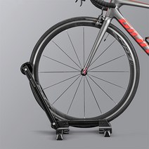 실내 자전거 거치대 접이식 받침대 로드 산악 자전거 보관대 락브로스 정품, 01:블랙