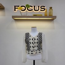 포커스 뜨게블라우스 FM2C7KC0230BK