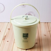 Wastebasket 롯데 LoBath 음식물 쓰레기통 3L pink 21x21.7cm