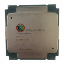 제온 E5-2699 v3 E5 2699v3 2699 2.3 GHz 18 코어 36 스레드 45MB 145W CPU 프로세서 LGA 2011-3