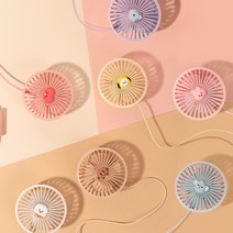 BT21 베이비 차량용 LED USB 선풍기 서큘레이터, 차량용 타타