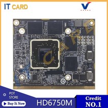 기존 radeon hd6750 hd6750m 256mb 512mb 109-c29557-00 216-0810005 imac 21.5용 비디오 그래픽 카드 3939 a1311 27qu, 512메가바이트