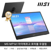 MSI MP161 아이에르고 포터블 무결점 / IPS / FHD / 15.6인치