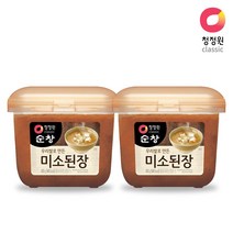 청정원 순창미소된장, 10개, 450g