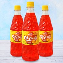 오뚜기 망고향 슬러시 시럽 1kg/과일 슬러쉬 원액