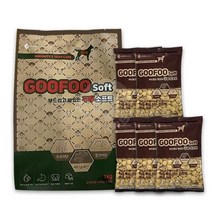정품 강아지사료 큐어애니케어 구푸 소프트 사료 1kg 1박스 소 10개입, 1개, 80g, 신선한고기