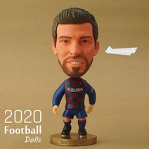 축구선수피규어 차량모형장식 캐리커쳐축구선수 캐리커쳐피규어 생일선물 미니피규어 인형 스타플레이어 기념품, 픽 6.5cm
