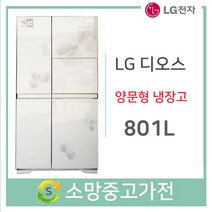 LG 디오스 양문형냉장고 801 리터, R-T809PHHGP