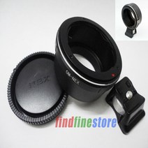 삼각대 올림푸스 OM 렌즈 소니호환 NEX E 마운트 카메라 3 5 6 7 C3 5C 5N a7 a5000 VG10E 어댑터 + 모자, 한개옵션0