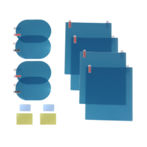 바디홈 차량 사이드미러 방수필름세트, 4세트, 타원형-창문형