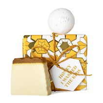 LUSH 러쉬 호주 허니 아이 워시드 더 키즈 기프트 선물 세트 배쓰 밤 입욕제 솝 2종