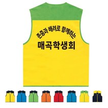 TCS-622 학교 학생회 단체조끼 (인쇄변경가능)
