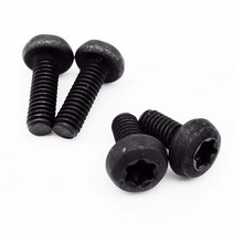 m2.5 무두 렌치 볼트 잭 번데기 팝 너트M1.6 M2 M2.5 M3 M4 검정색 강철 GB2672 6 로브 Torx 팬 헤드 나사, 02 M2 50pcs_01 3mm