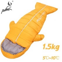 베이스침낭 초경량 겨울 캠핑 캠핑 진공 침대 캠핑 액세서리 스트레치 핸드, 오렌지 1500g